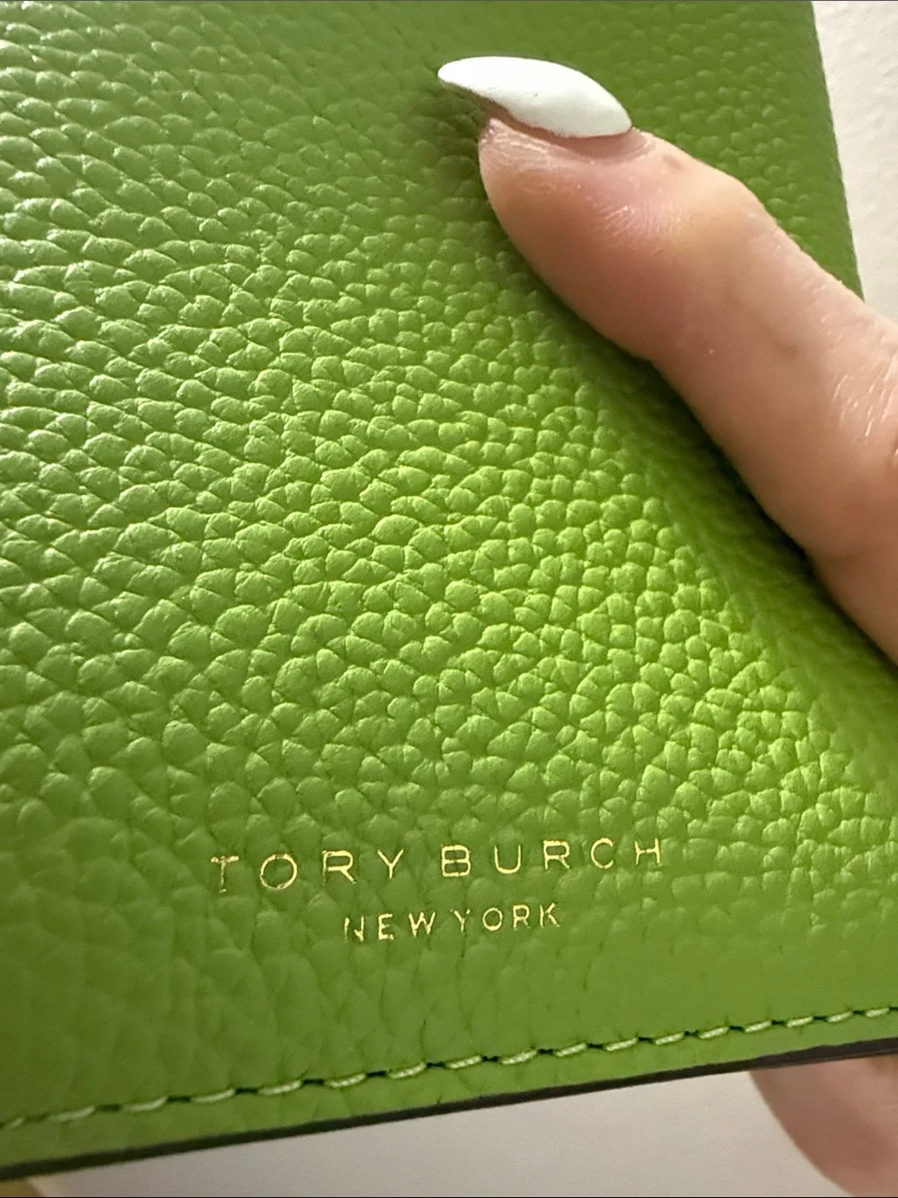 Tory Burch Pebbled Leather Passport Case & Luggage Set